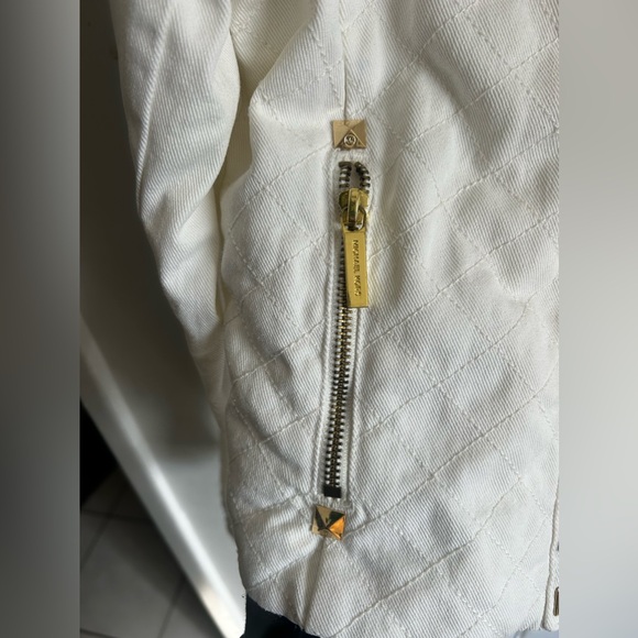 Michael Kors Women’s Jacket Size S / Cream and Gold color - Picture 3 of 12